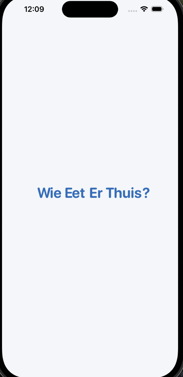 WEET homescreen